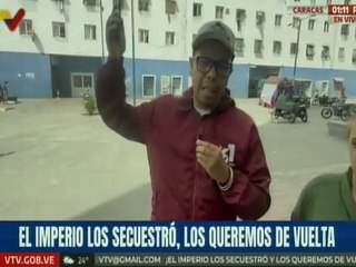 Caracas | Pueblo de Venezuela pide el regreso del pdte. Nicolás Maduro y la Primera Dama de la República