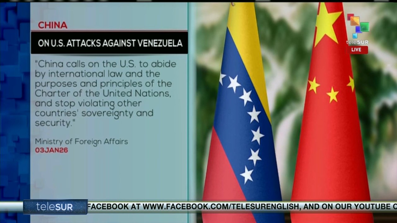 China strongly condemns the U.S. attack on Venezuela