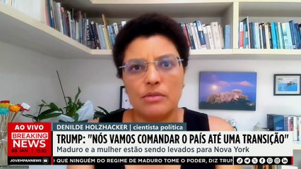 Com captura de Maduro, Trump vai governar Venezuela? Cientista política responde