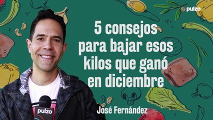 5 consejos para bajar esos kilos que ganó en diciembre