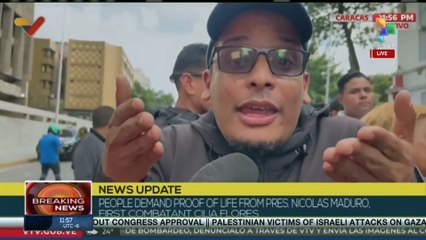 Venezuelan citizen denounces US attack against Venezuela