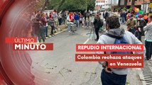 Colombianos se movilizan en apoyo a Venezuela