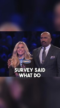Kimberly From The Band Perry Leaves Steve Harvey Stunned on Celebrity Family Feud