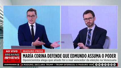 María Corina Machado defende que Edmundo González assuma poder da Venezuela