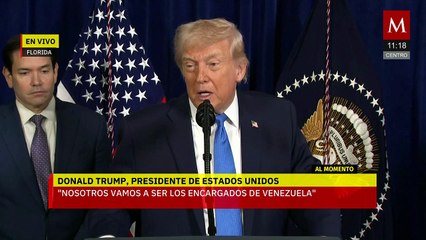 Trump habla sobre el futuro de Venezuela tras la captura de Nicolás Maduro