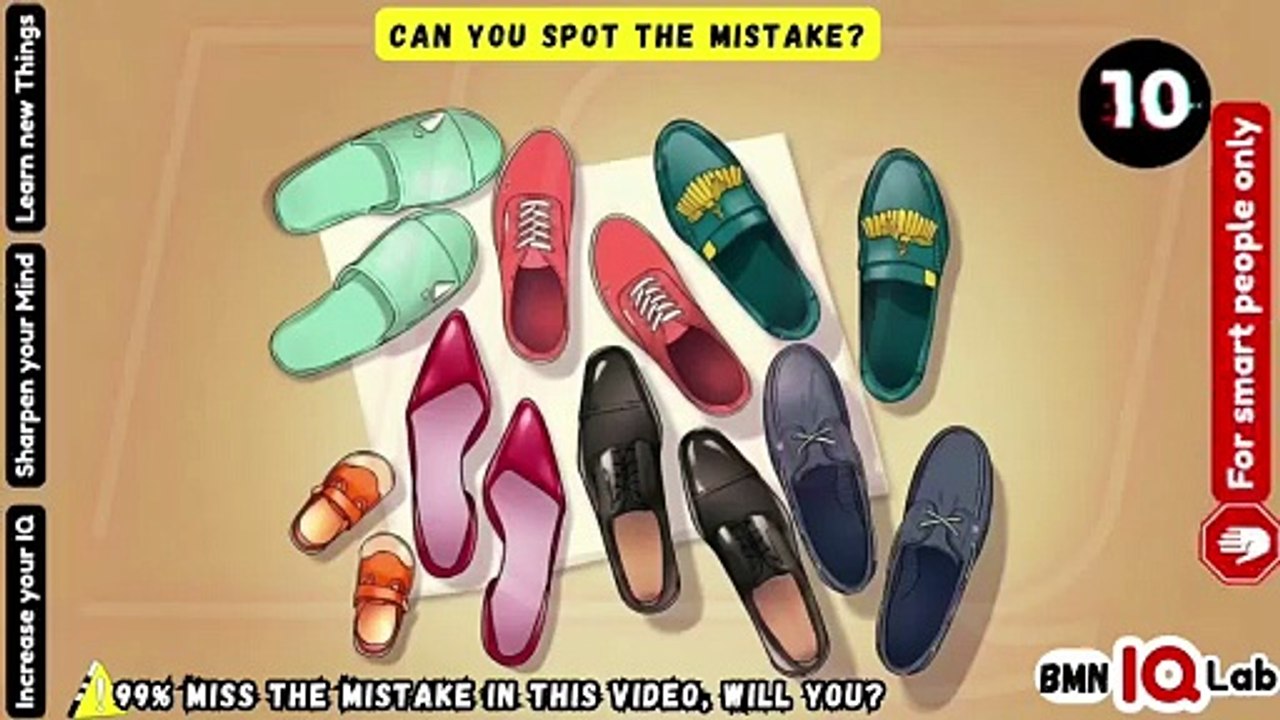 #99PercentMissIt 😏😵‍💫 Can You Spot the Mistake? (P.1) 👀
