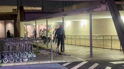 La llegada entre abucheos y cánticos contra el equipo del Valencia CF