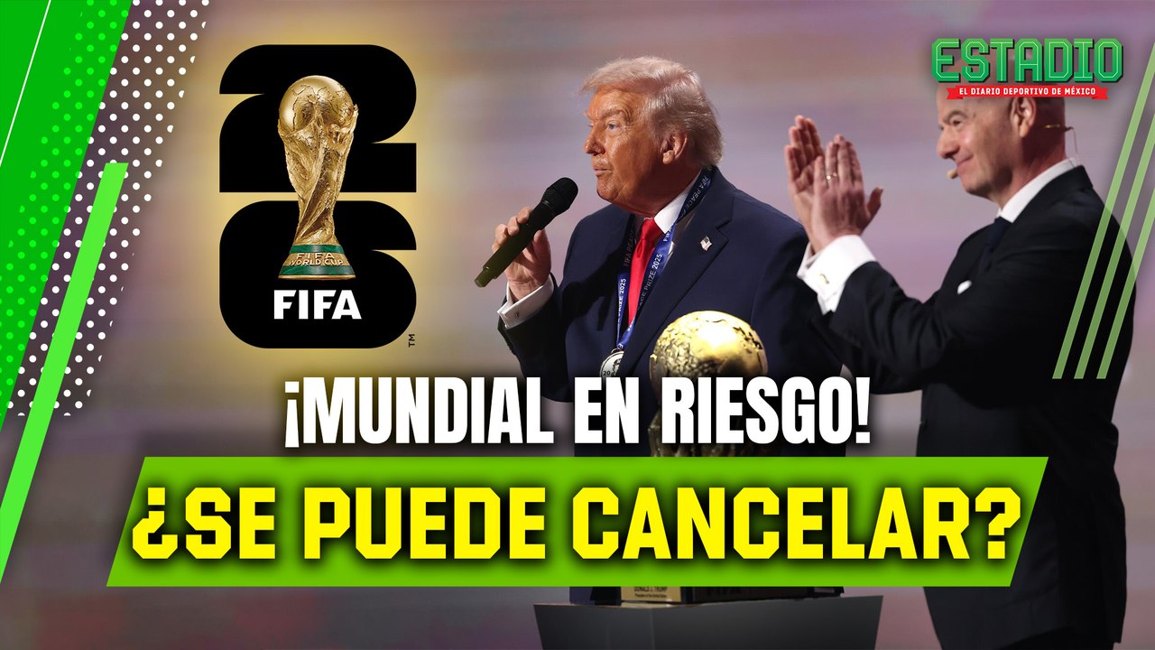 ¿Se puede CANCELAR el Mundial en Estados Unidos por CONFLICTO en Venezuela? | Estadio Deportes