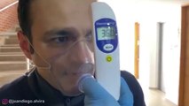 Juan Diego Alvira muestra cómo es ir al médico en tiempos de coronavirus