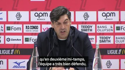 Lyon - Fonseca salue la performance défensive contre Monaco