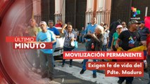 Venezolanos se concentran cerca de Miraflores ante agresión de EE.UU.