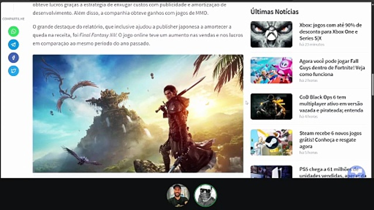 The Geek Cast #78 Problemas na SQUARE, Final Fantasy VII Rebirth fracassou? #TGCast
