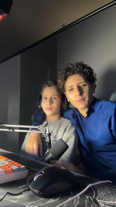 Avec le petit Reuf