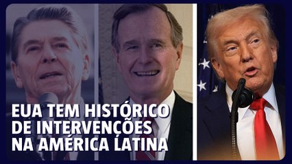 EUA têm histórico de intervenções na América Latina