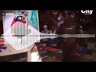 (Audio) Buenas noticias para joven que cayó desde un puente durante marcha: está fuera de peligro