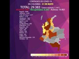 Preocupante reporte: 49 fallecidos y 1.147 contagios por Covid-19 en Colombia el 31 de mayo