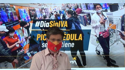 "No nos autorizó": nueva pulla de Claudia López al Gobierno por el segundo día sin IVA