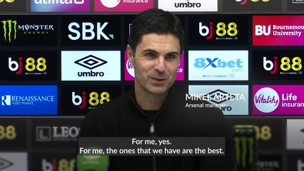 Declan Rice among best midfielders in the world, says Arsenal boss Mikel Arteta