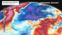 Una masa de aire ártica muy fría se acerca a España