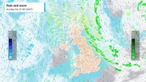 Wintry showers this weekend, before the risk of more widespread snow next week