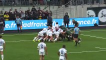 TOP 14 - Essai de Barnabé MASSA (ASM) - US Montauban - ASM Clermont