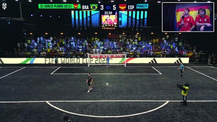 DjMaRiio no falló su penalti presidente frente a Brasil y lo celebró por todo lo alto