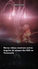 Novas imagens revelam bombardeios dos EUA na Venezuela e prisão de Nicolás Maduro