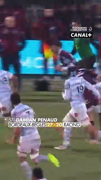 7 ESSAIS EN 25 MINUTES 🤯Bordeaux-Bègles renverse le Racing en fin de match, notamment grâce à l’entrée de son banc qui a permis de décanter la situation