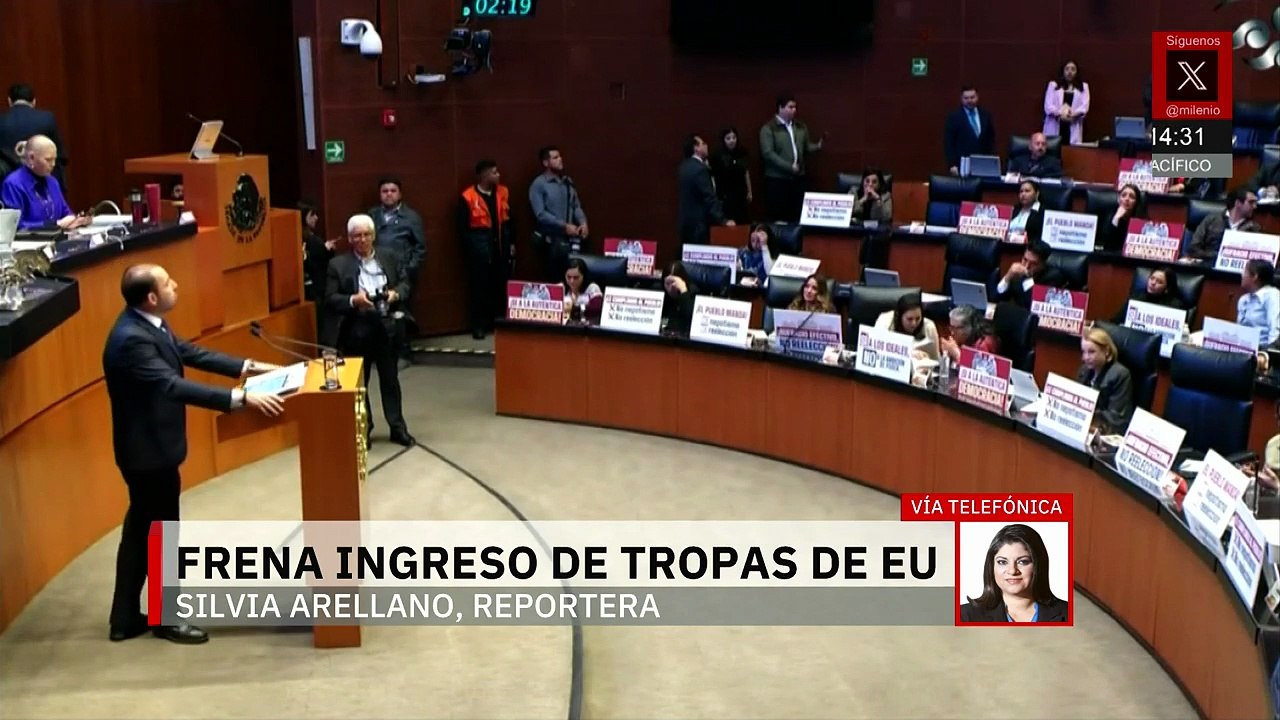 Senado suspende ingreso de tropas de Estados Unidos a México tras operativo militar en Venezuela