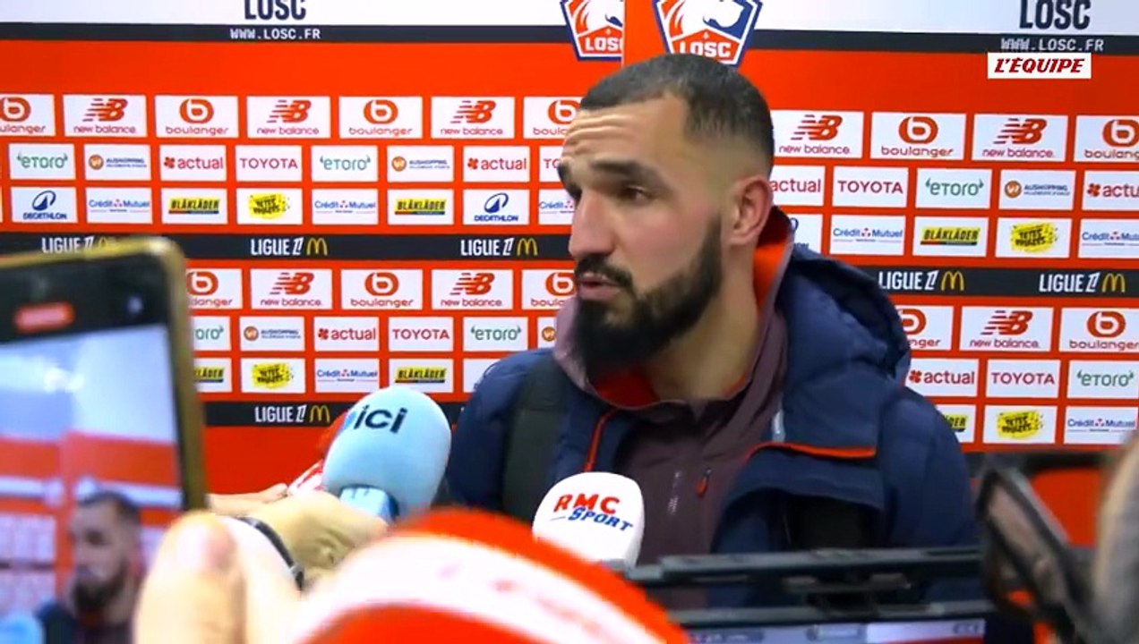 Nabil Bentaleb peste contre l’arbitrage après la défaite du Losc contre Rennes : « On ne peut pas parler » - Foot - Ligue 1 - Losc
