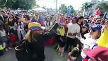 Venezolanos y cubanos celebran en las afueras de Mar-a-Lago y Doral la captura de Maduro