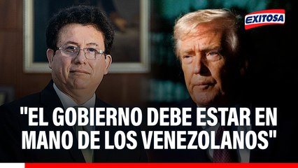 Miguel Rodríguez Mackay: "EE.UU. tiene que dar las garantías para que Edmundo González regrese y lidere a Venezuela en la transición"