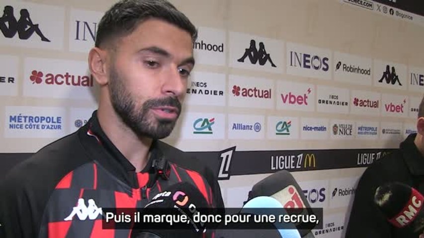 OGC Nice : Morgan Sanson - "Elye Wahi a montré tout ce qu'il pouvait nous apporter"