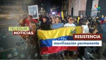 Vigilia en Caracas exige la liberación del Pdte. Maduro y la Primera Dama Flores