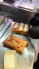 French Tacos With Cheese Gratin #BR3 #foodlover #food #foodie #delicious