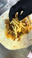 French Tacos with Peppers and Olives #BR3 #foodlover #food #foodie #delicious