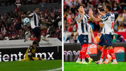 Anthony Martial anota su primer gol con Rayados en la Copa Pacífica 2026 ante Leones Negros