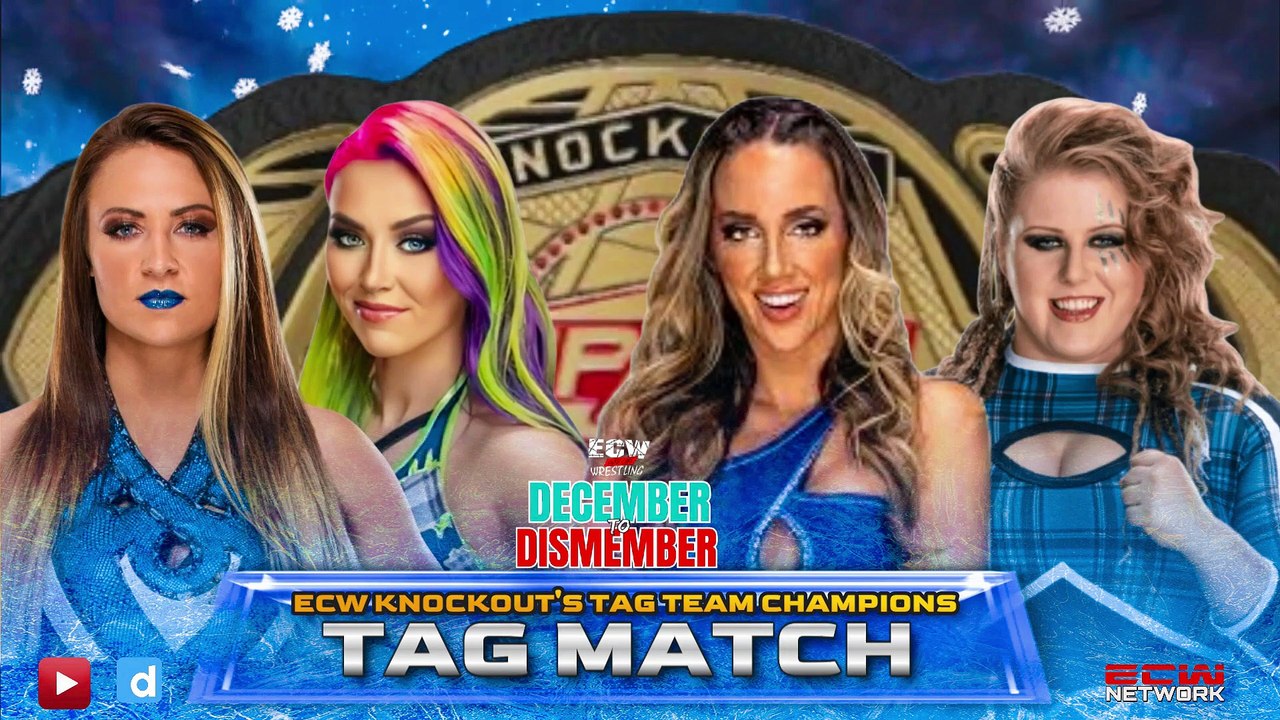 ECW Knockout's Tag Team's Champions Tag Match [ ECW December To Dismember 2025 Part. 1