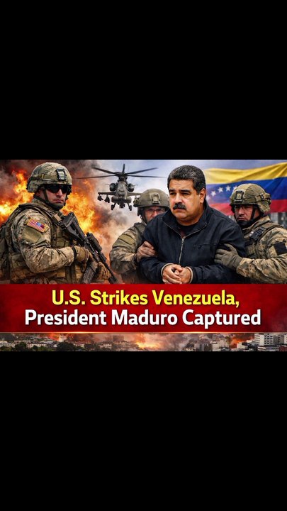 U.S. STRIKES VENEZUELA, PRESIDENT MADURO CAPTURED