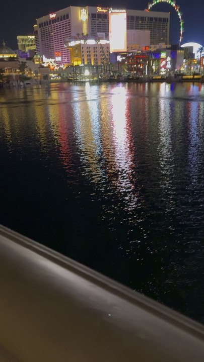 “A Quiet Night On The Strip After A Show”