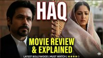 Haq Movie Review & Explained | Latest Bollywood Film On Netflix | Must Watch Movies