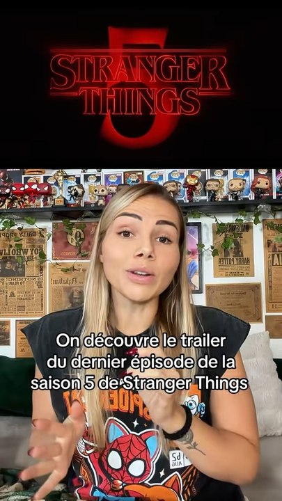 React au trailer final de Stranger Things
