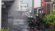 花蓮重慶路老舊社區起火 延燒13戶、鄰居抱神明急逃