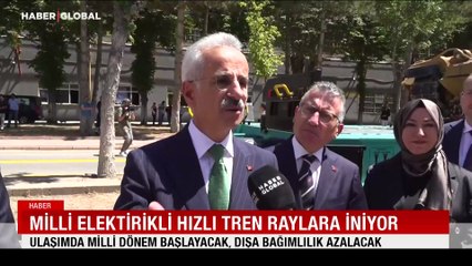 Milli elektrikli hızlı tren raylara iniyor: Ulaşımda milli dönem başlayacak, dışa bağımlılık azalacak