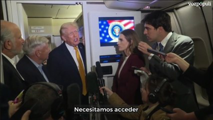 Trump pide a Delcy acceso total y advierte a COLOMBIA de posibles ataques