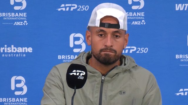 Tennis - Brisbane 2026 - Nick Kyrgios : J'ai littéralement eu ce sport entre les mains ces dernières années