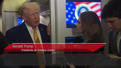 Trump dice que EEUU está "a cargo" de Venezuela y evita hablar de elecciones