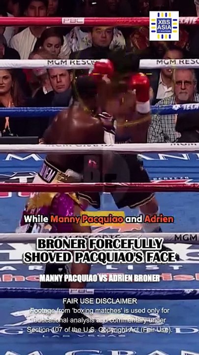 Adrien Broner LOSES his COOL against Manny Pacquiao!