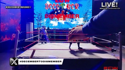 ECW Hardcore Championship Extreme Rules [ ECW December To Dismember 2025 Part. 3