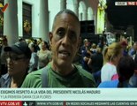 Zulianos inician vigilia permanente en respaldo al presidente Nicolás Maduro